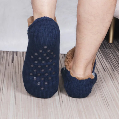 Chaussettes Pantoufles Thermiques Antidérapantes – Doublure Polaire Ultra Douce