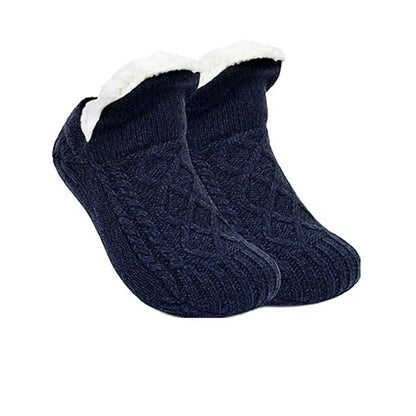 Chaussettes Pantoufles Thermiques Antidérapantes – Doublure Polaire Ultra Douce
